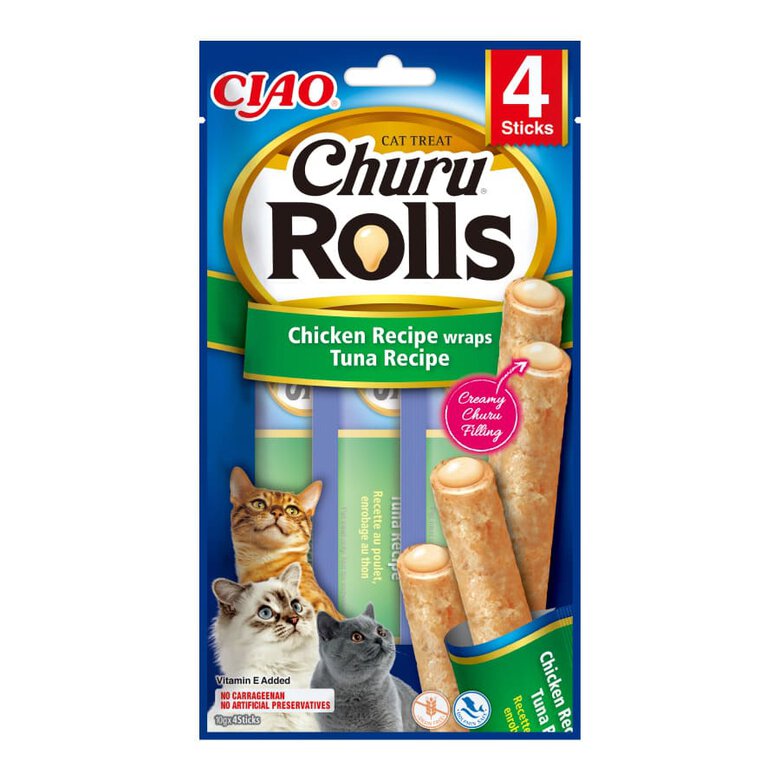 Churu Sticks Rolls de Atún para gatos, , large image number null